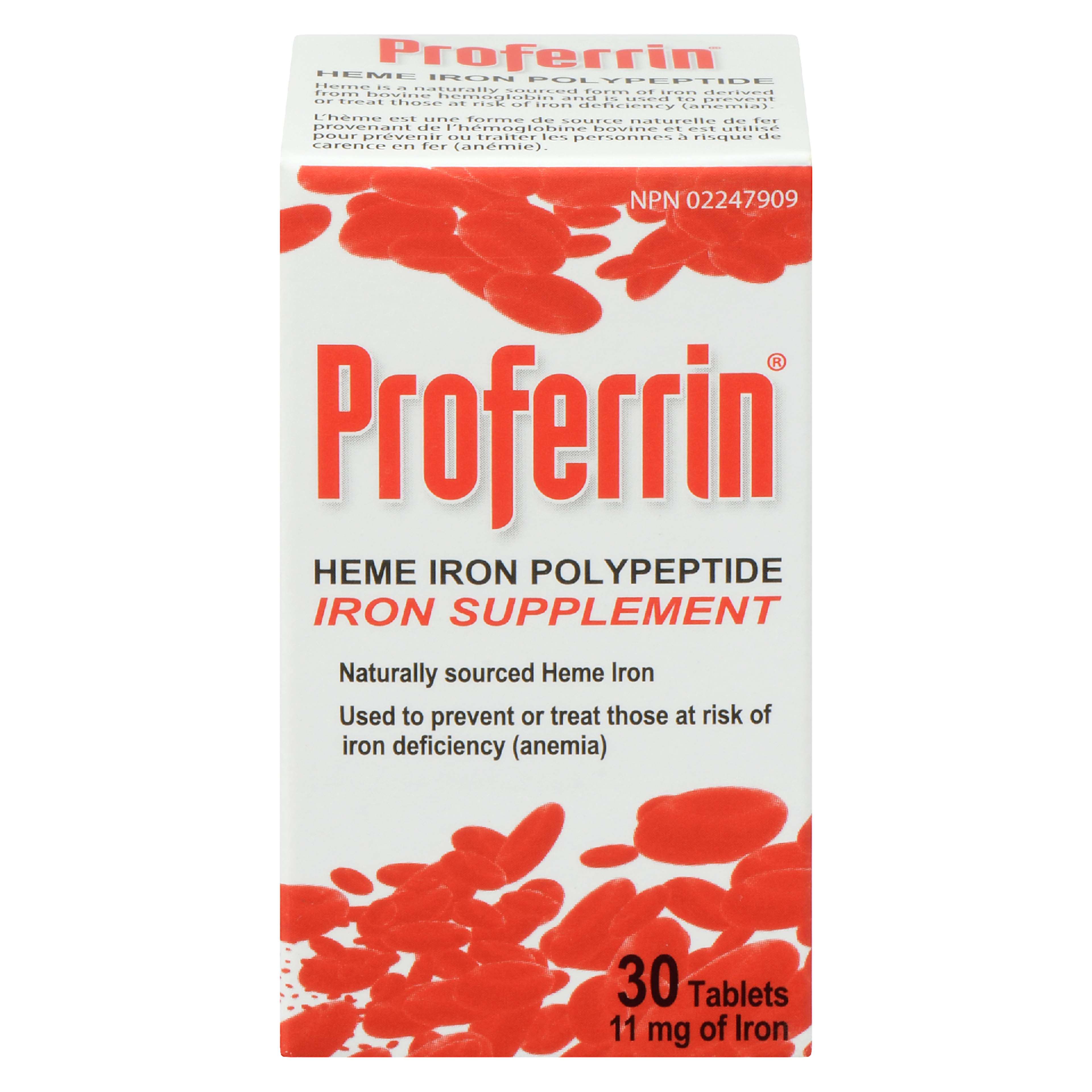 Proferrin Iron Supplement 30 Tablets