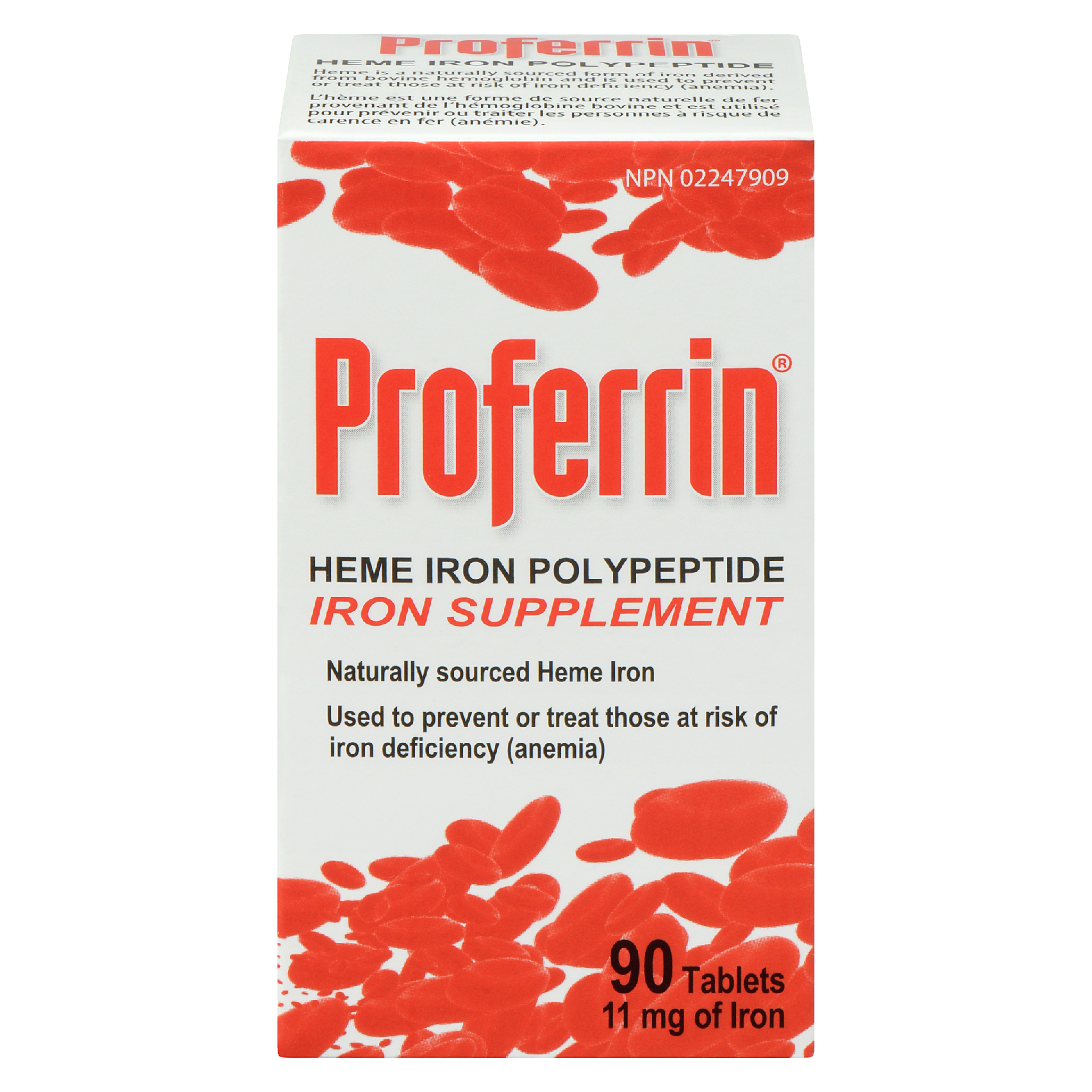 Proferrin Iron Supplement 90 Tablets