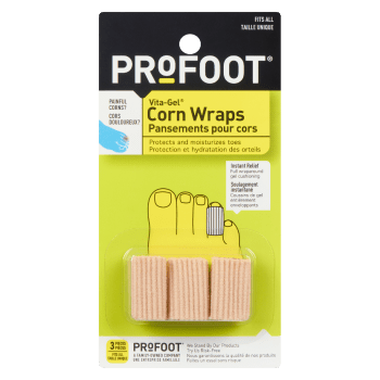PROFOOT Vita-Gel Corn Wraps 3 Pieces