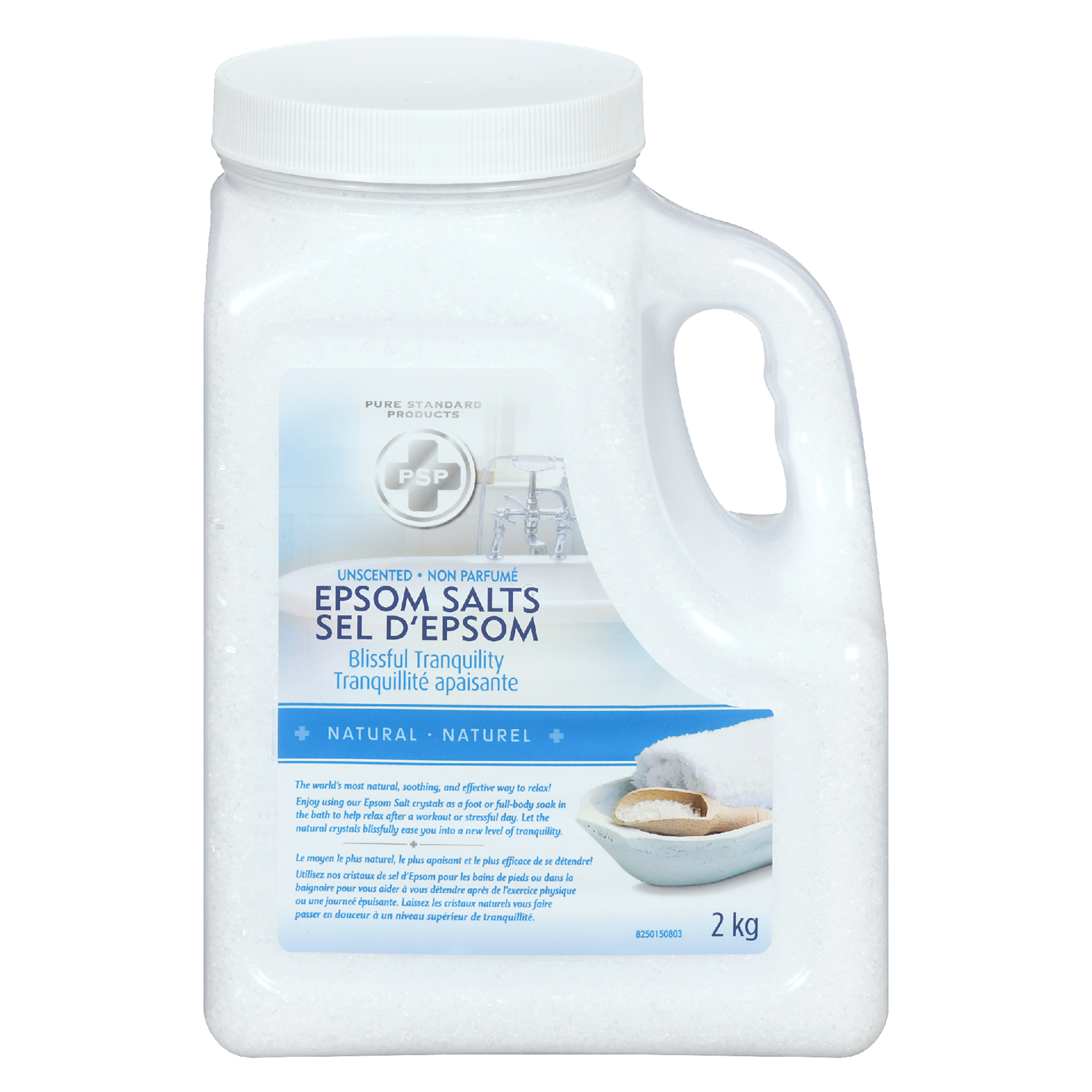 PSP Epsom Salts Unscented Natural 2 kg