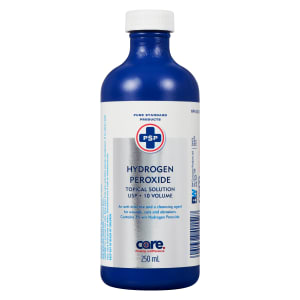 PSP Hydrogen Peroxide Topical Solution USP 10 Volume 250 ml