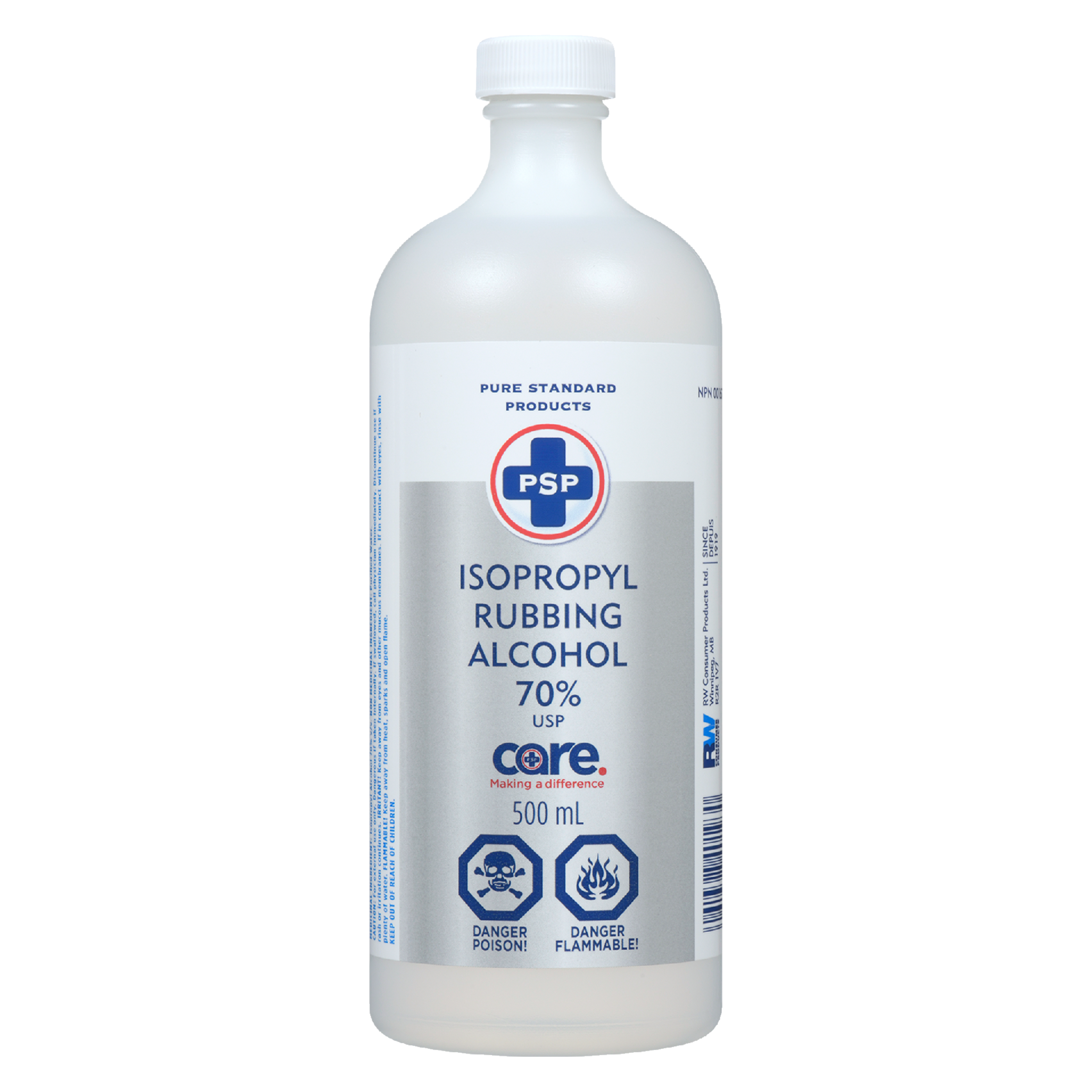 PSP Isopropyl Rubbing Alcohol 70% USP 500 ml