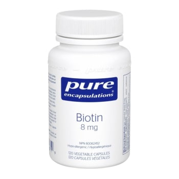 Pure Encapsulations Biotin 8 mg (120 Capsules)