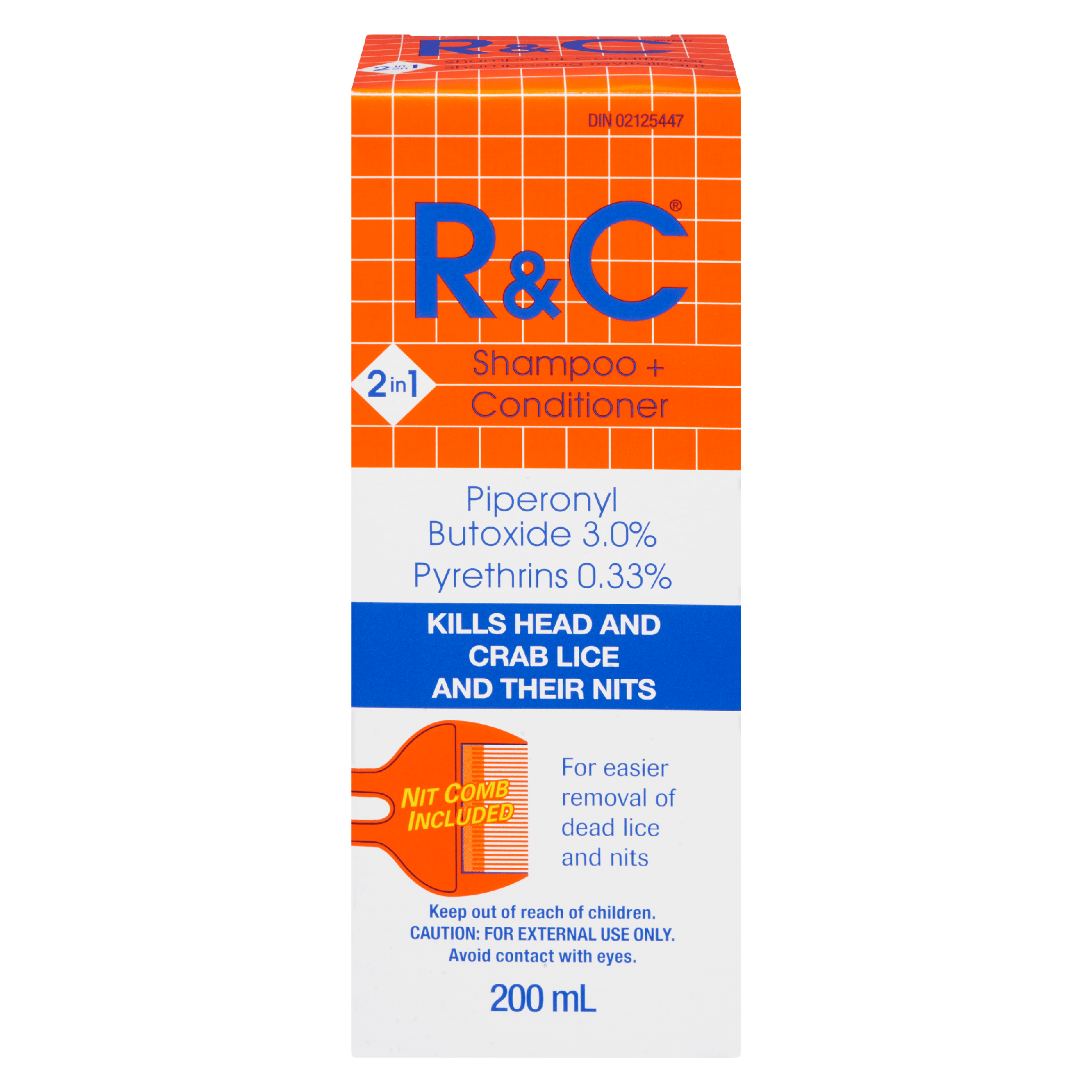 R&C 2in1 Shampoo + Conditioner 200 ml