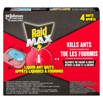 Raid Max Liquid Ant Baits 4 Bait Stations x 7.5 ml