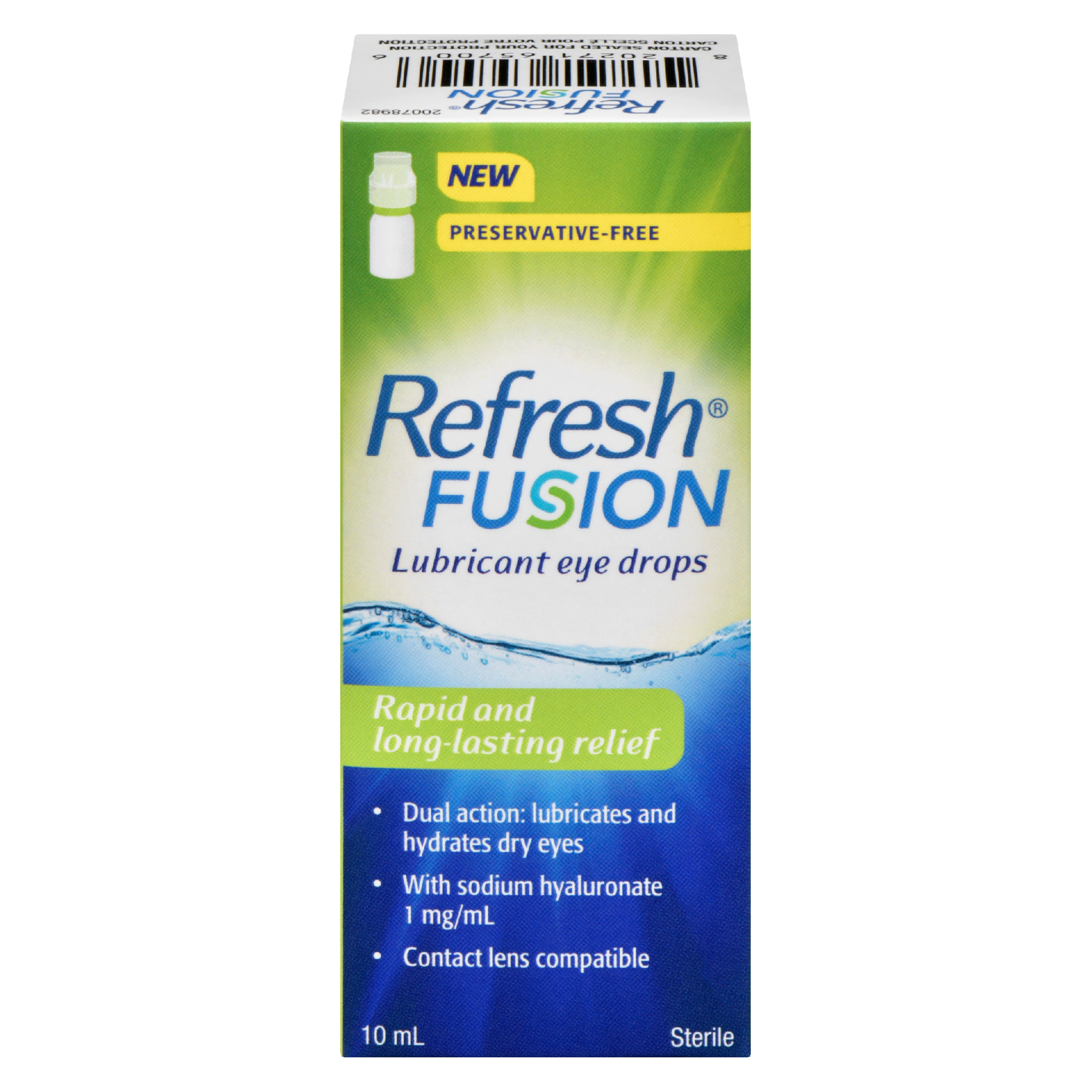 Refresh Fusion Lubricant Eye Drops 10 ml