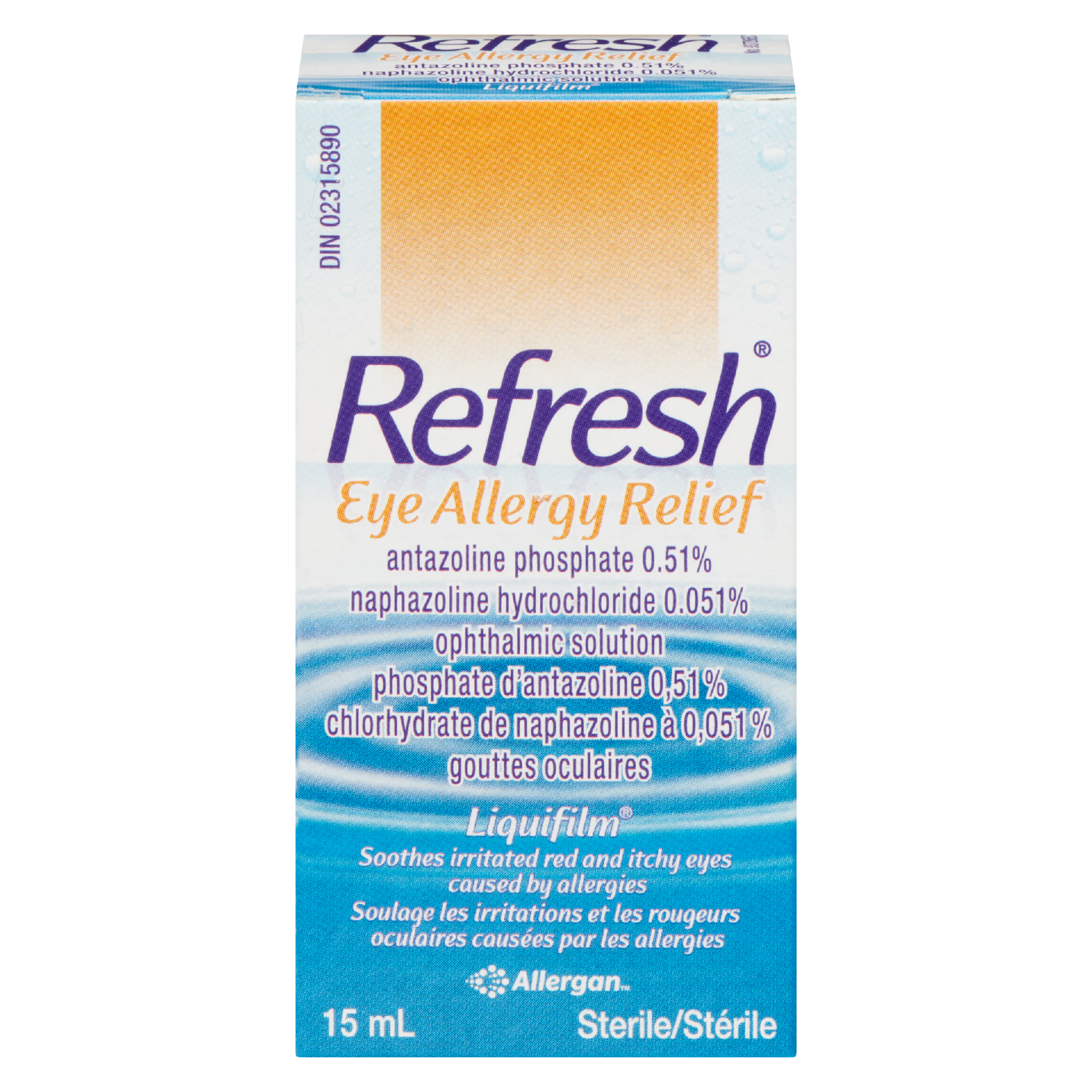 Refresh Liquifilm Eye Allergy Relief 15 ml
