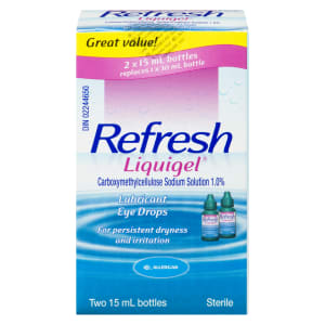 Refresh Liquigel Lubricant Eye Drops 2 x 15 ml