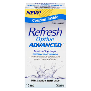 Refresh Optive Advanced Lubricant Eye Drops 10 ml