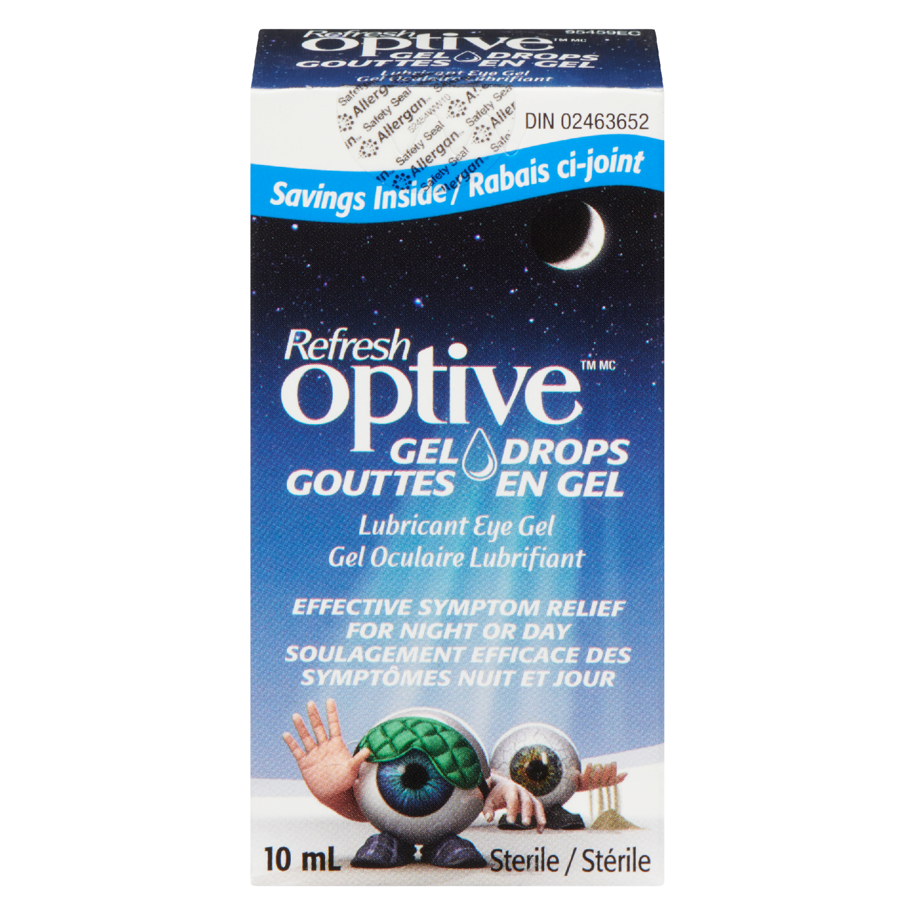 Refresh Optive Gel Drops Lubricant Eye Gel 10 ml