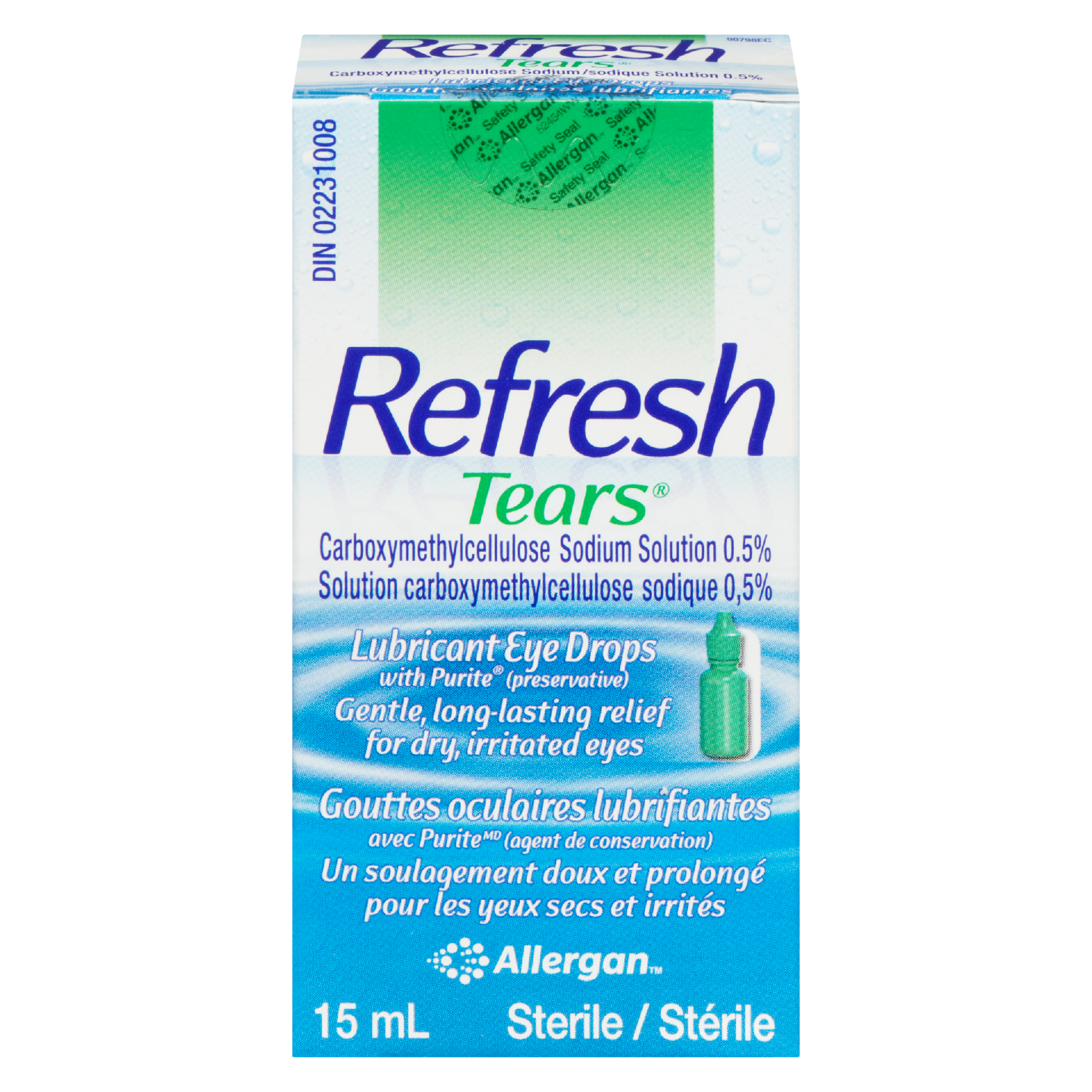 Refresh Tears Lubricant Eye Drops 15 ml
