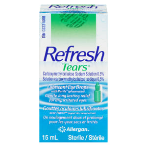 Refresh Tears Lubricant Eye Drops 15 ml