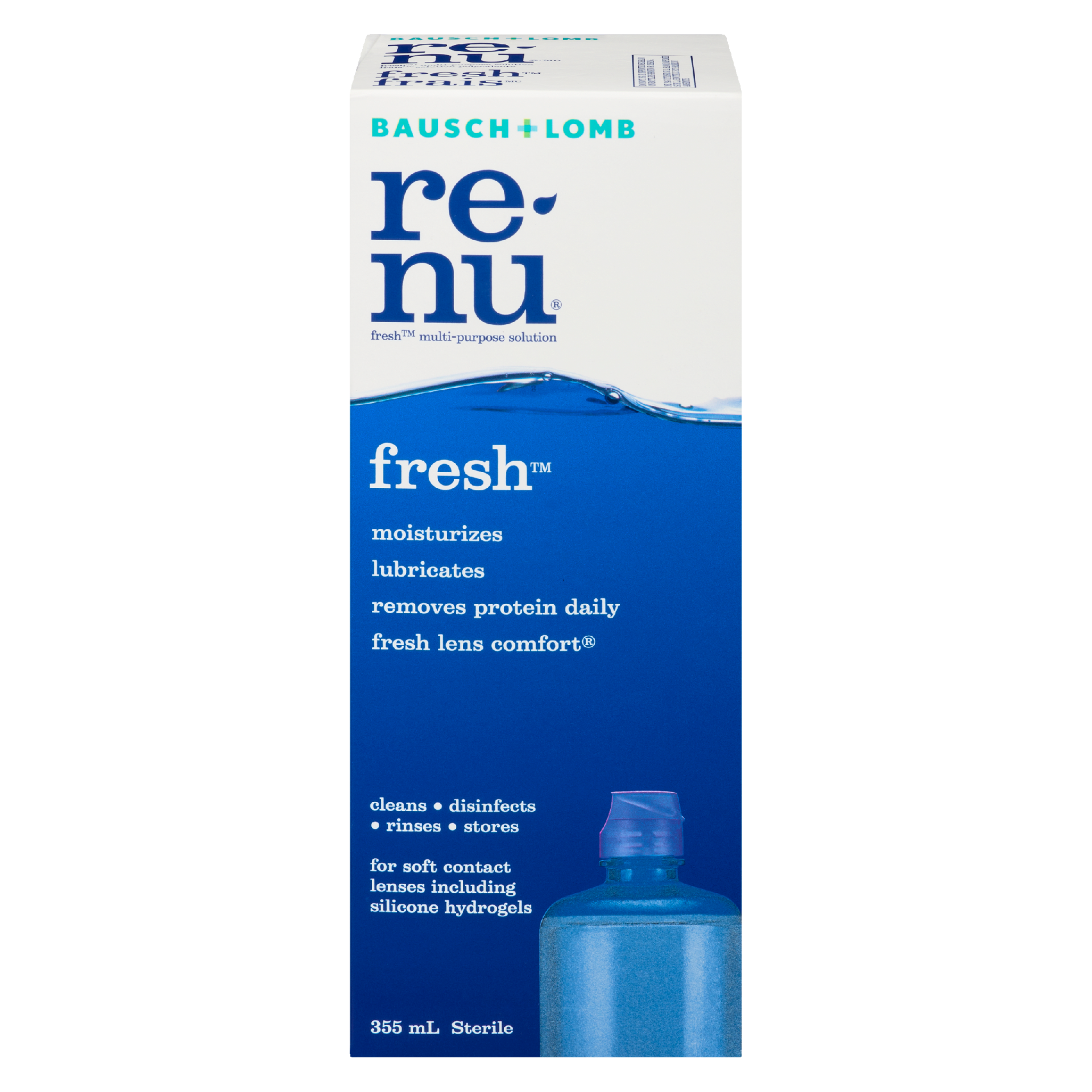 Renu Fresh Multi-Purpose Solution Sterile 355 ml