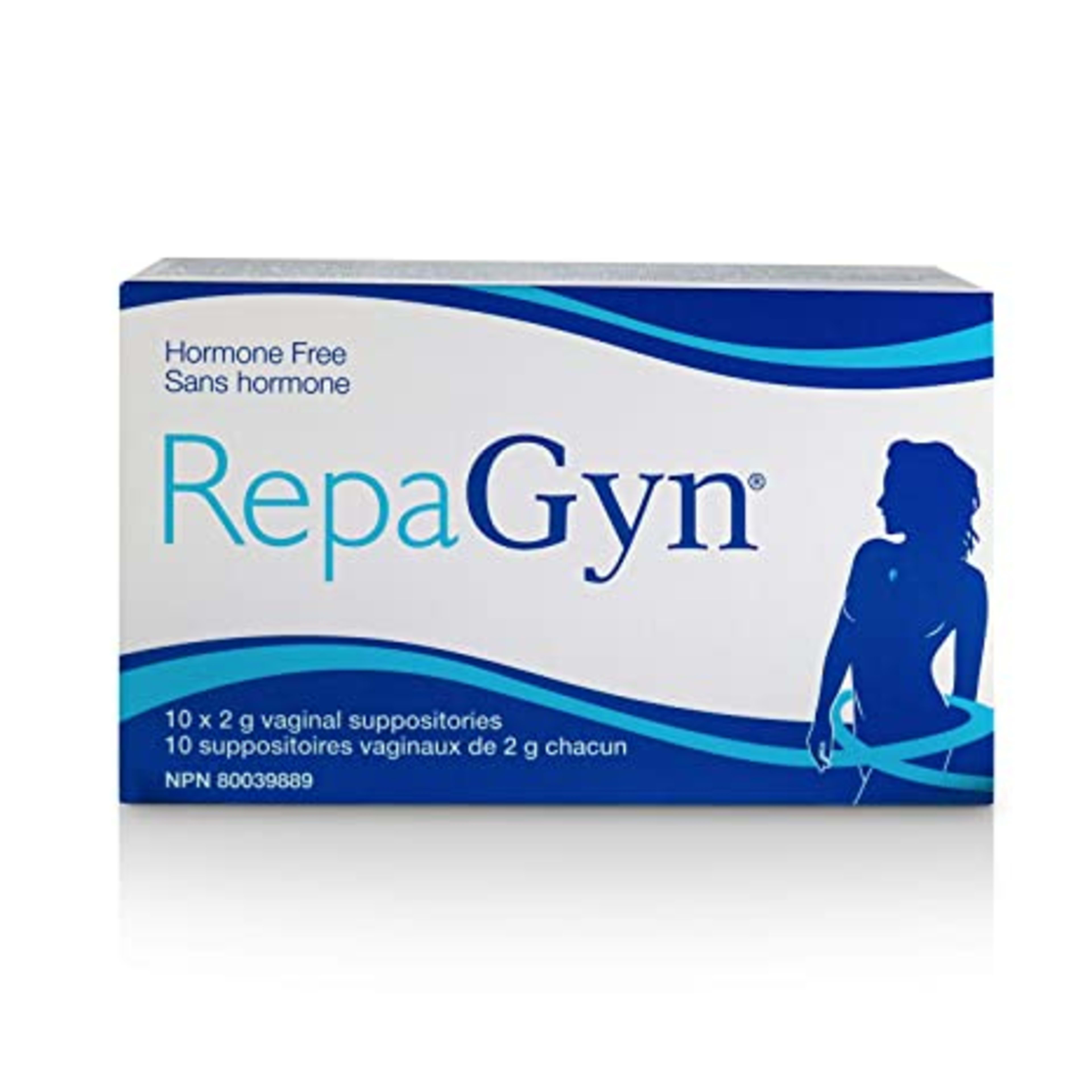 RepaGyn 10 Vaginal Suppositories x 2 g