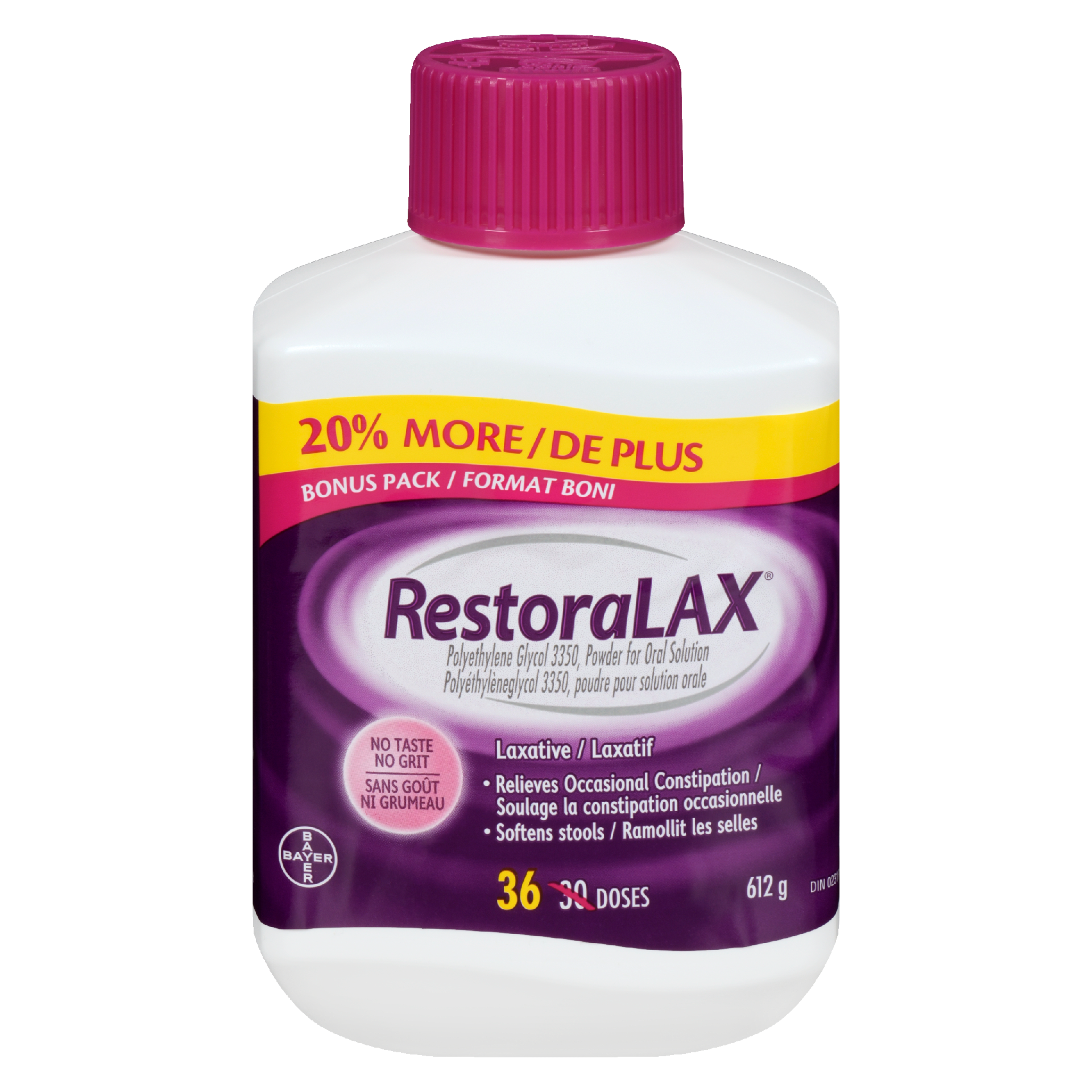 RestoraLAX Laxative Bonus Pack 612 g