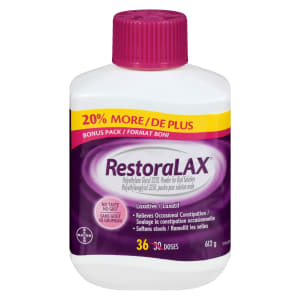 RestoraLAX Laxative Bonus Pack 612 g