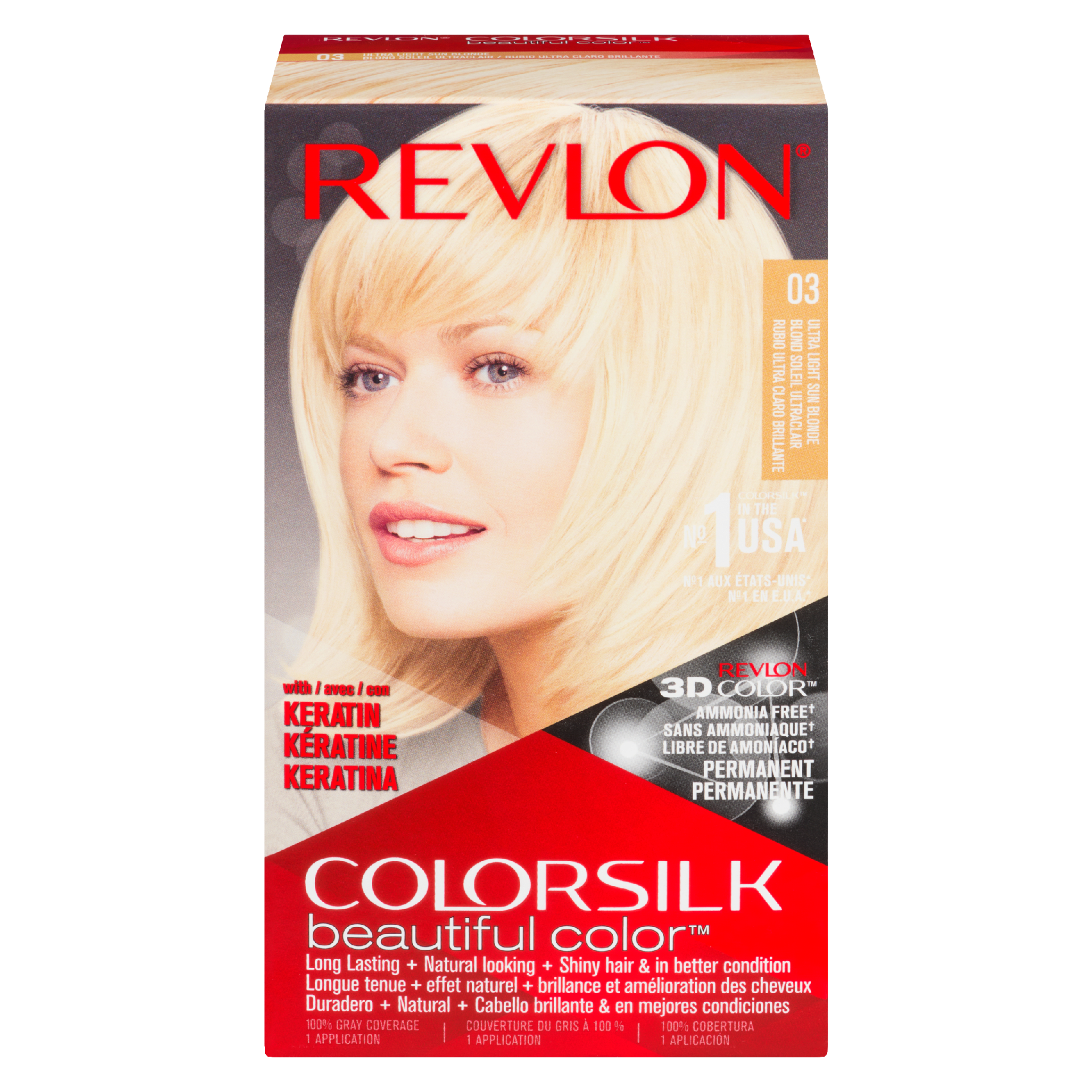 Revlon ColorSilk Beautiful Color 03 Ultra Light Sun Blonde