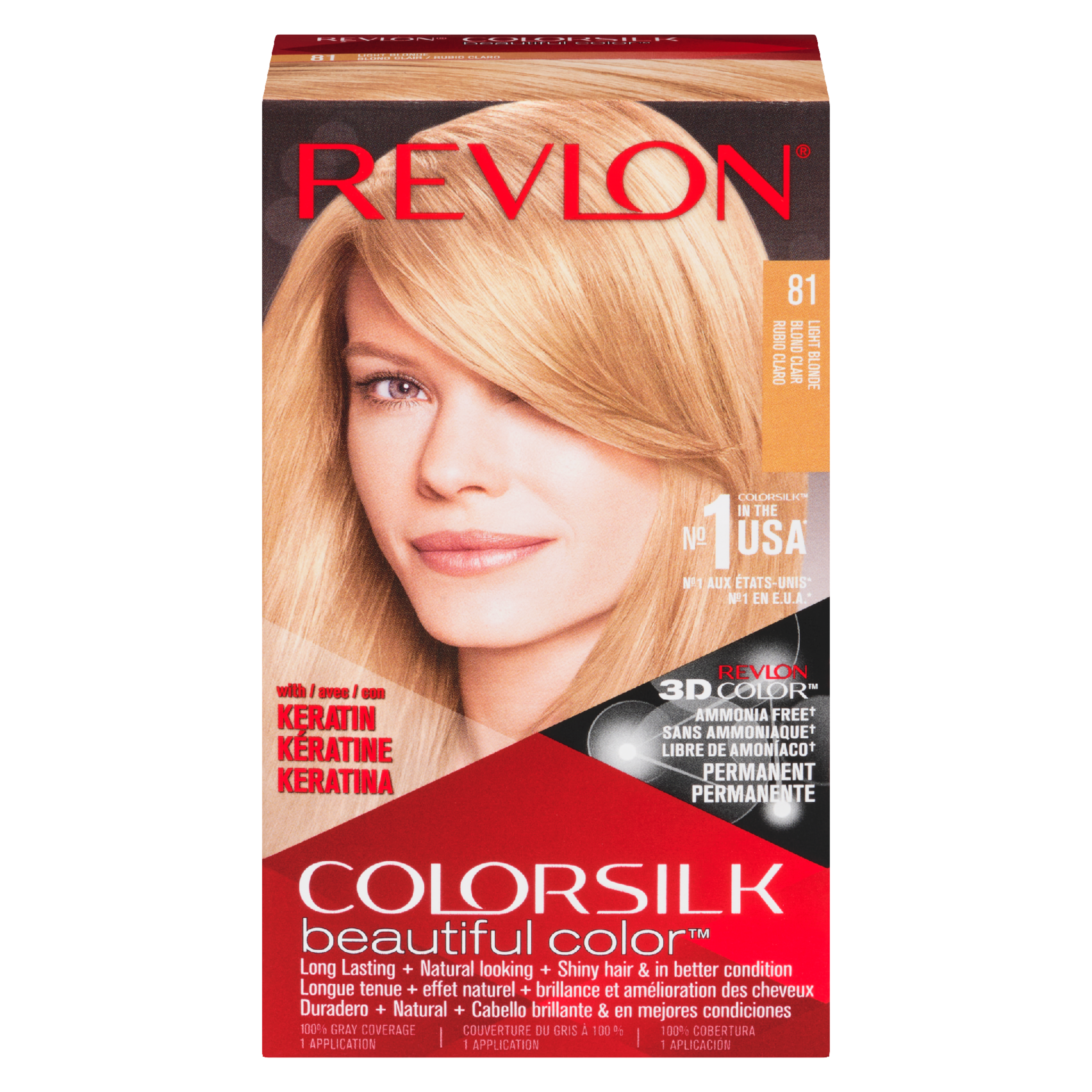Revlon ColorSilk Beautiful Color 81 Light Blonde