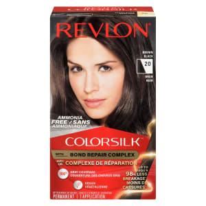 Revlon ColorSilk Permanent Color 20 Brown Black