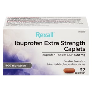 Rexall Ibuprofen Tablets USP 400 mg 32 Caplets