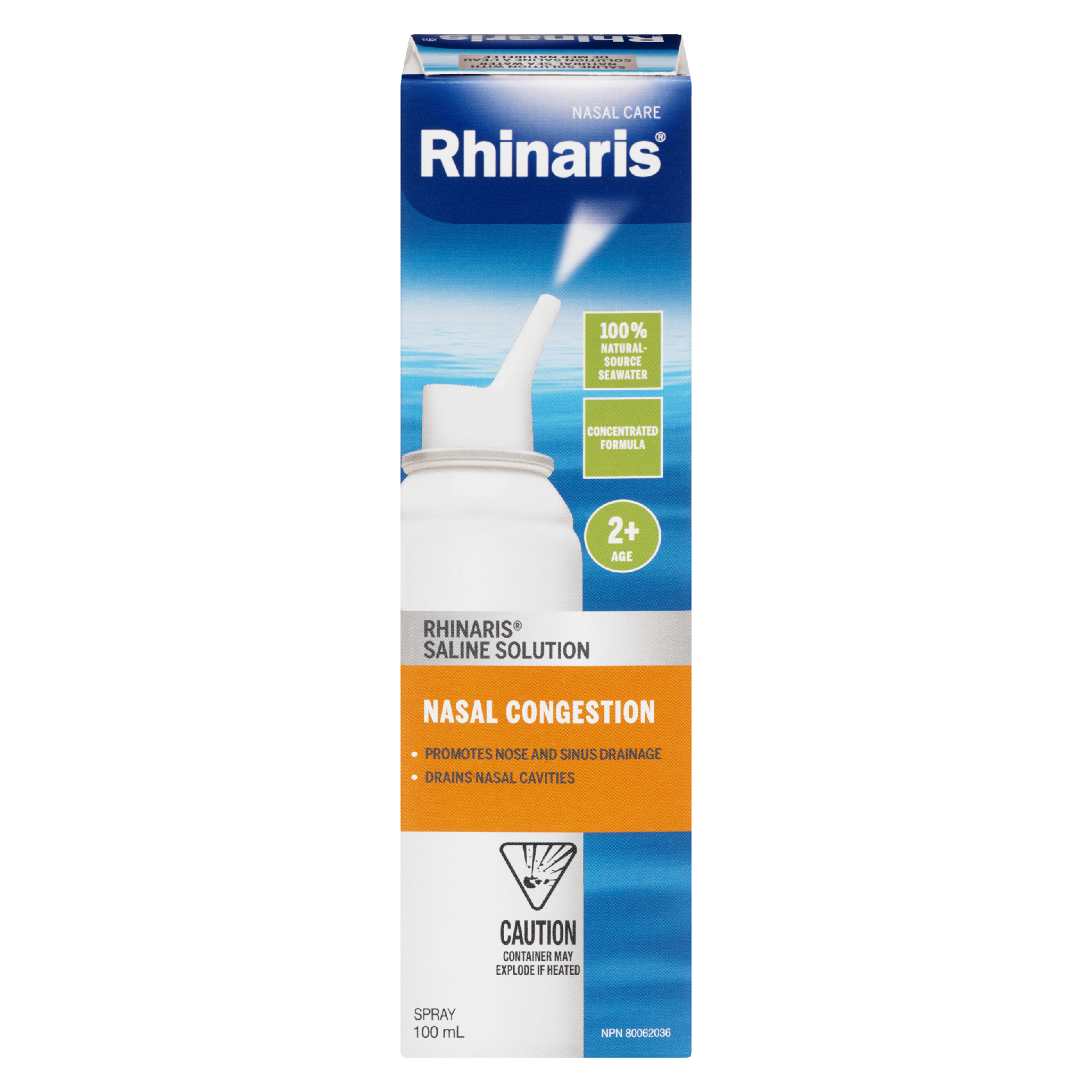 Rhinaris Nasal Care Spray Nasal Congestion 2+ Age 100 ml