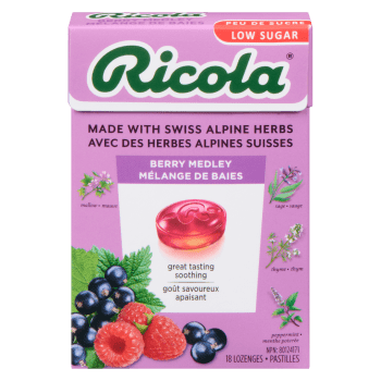 Ricola Berry Medley 18 Lozenges