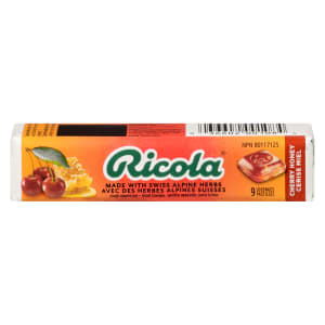Ricola Cough Suppressant Throat Lozenges Cherry Honey 9 Lozenges