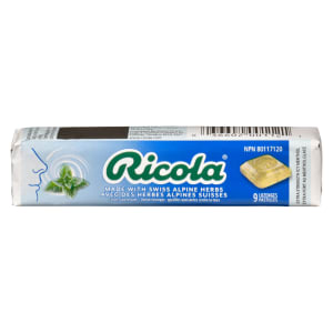 Ricola Cough Suppressant Throat Lozenges Extra Strength Icy Menthol 9 Lozenges