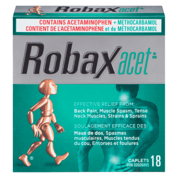 Robaxacet 18 Caplets