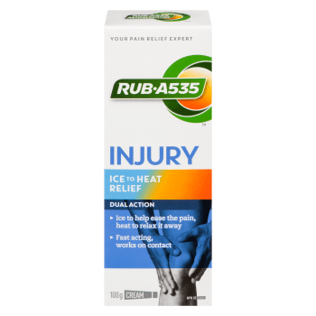 Rub A535 Injury Cream Ice to Heat Relief 100 g