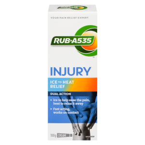 Rub A535 Injury Cream Ice to Heat Relief 100 g