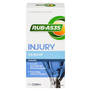 Rub A535 Injury Gel Ice Relief 150 g