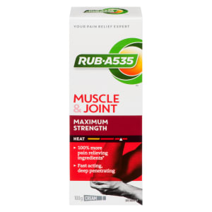 Rub A535 Muscle & Joint Cream Maximum Strength 100 g