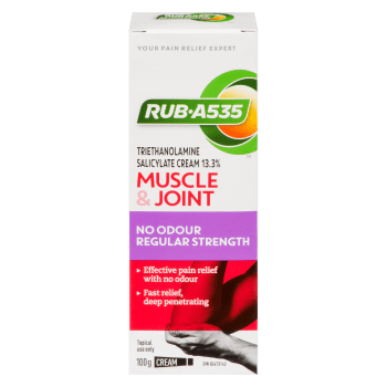 Rub A535 Muscle & Joint Cream No Odour Regular Strength 100 g