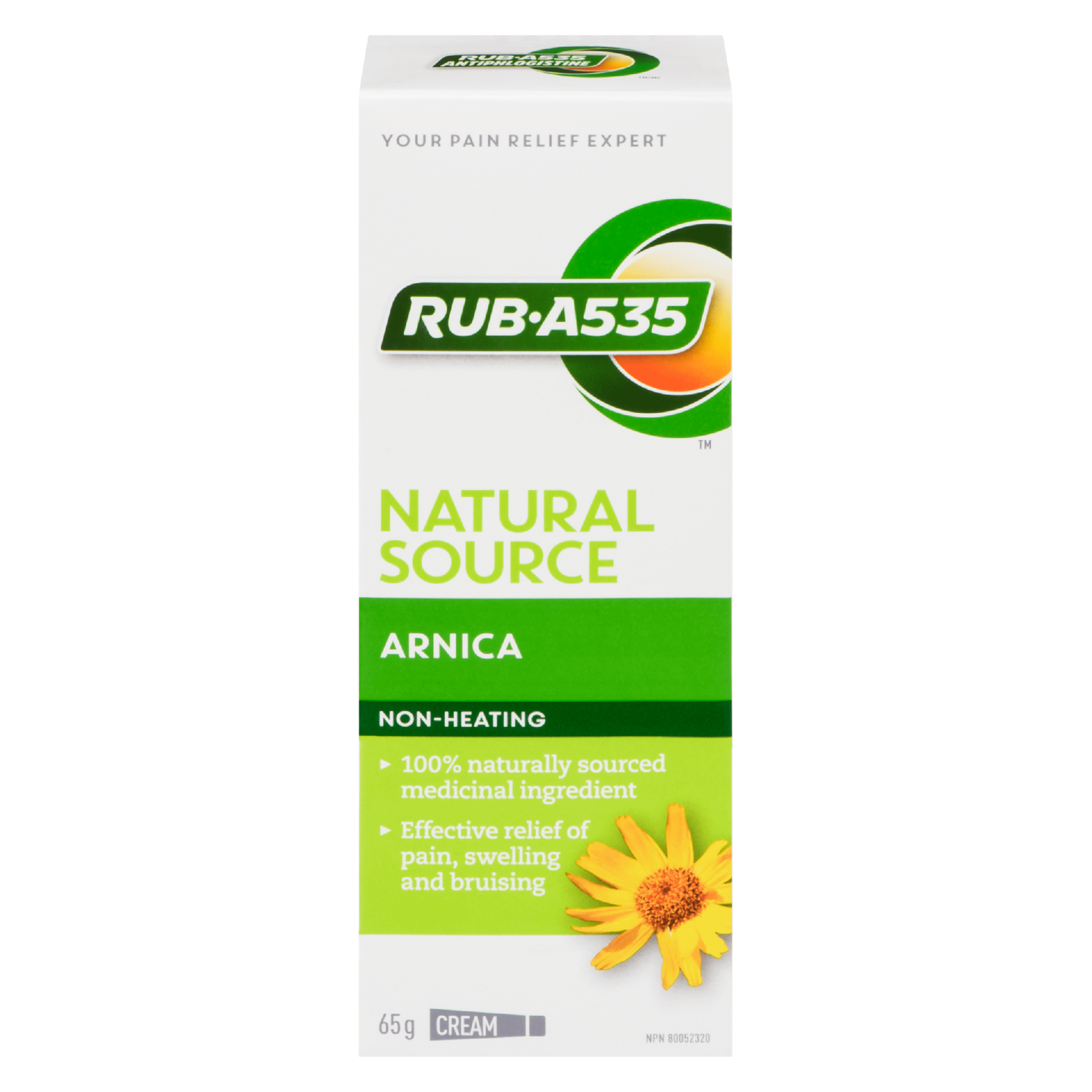 Rub A535 Natural Source Cream Arnica 65 g