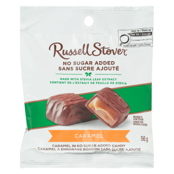 Russell Stover Caramel in No Sugar Added Candy 56 g