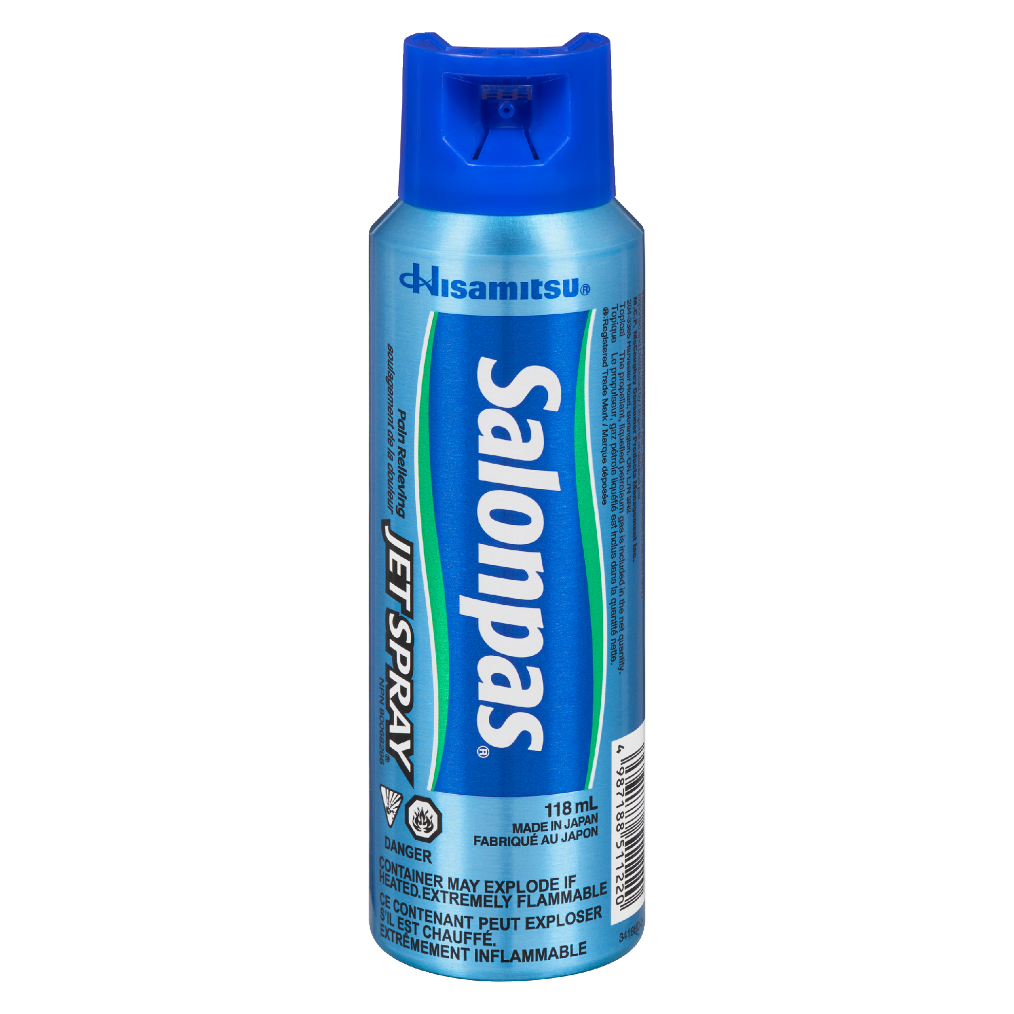 Salonpas Jet Spray Pain Relieving 118 ml