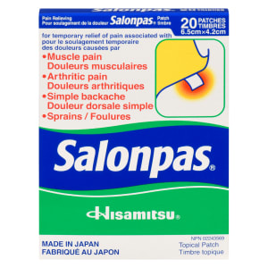 Salonpas Pain Relieving Patch 20 Patches