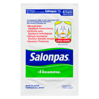 Salonpas Topical Patch Large 4 Patches