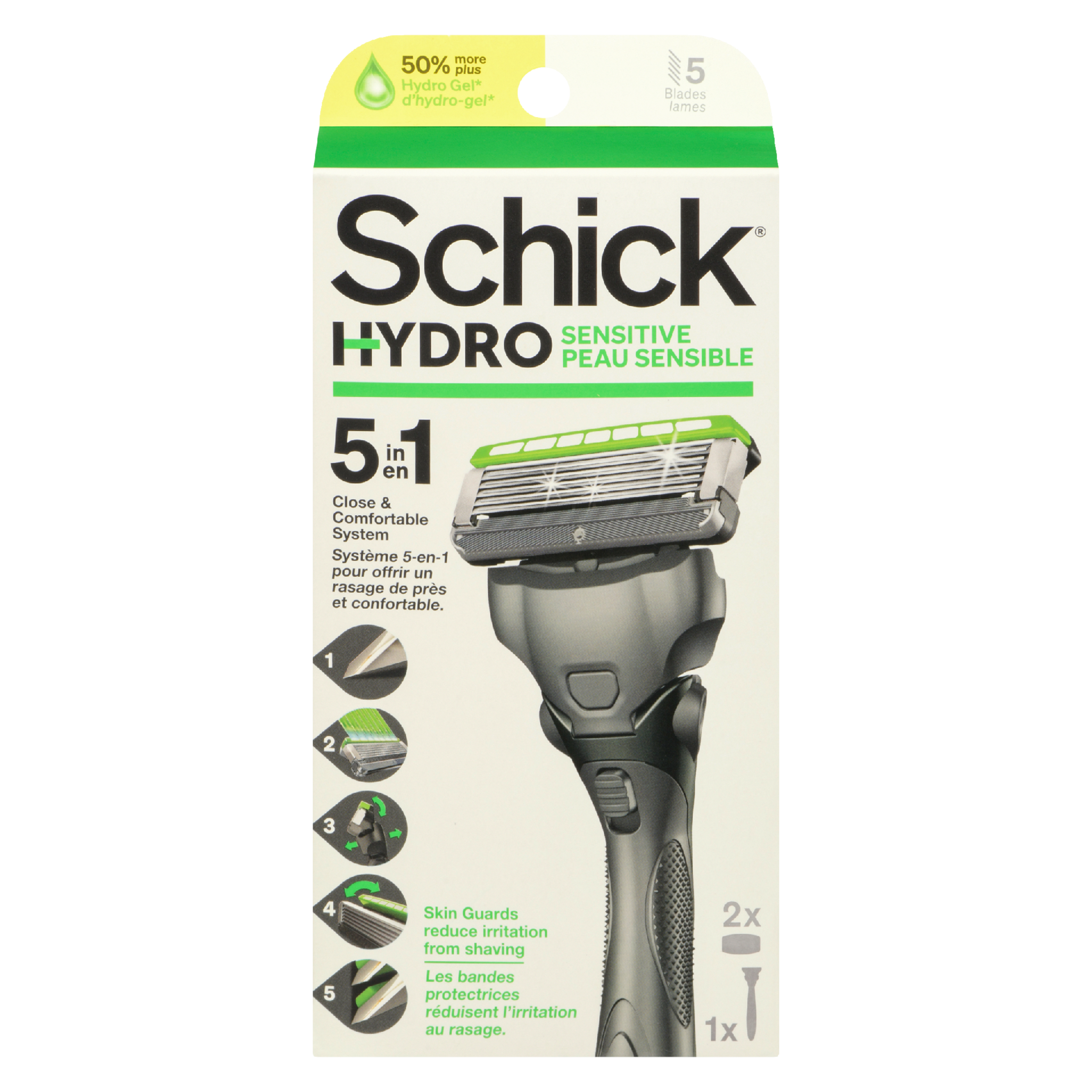 Schick Hydro Sensitive Razor 5 Blades