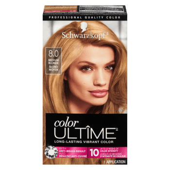 Schwarzkopf Color Ultîme Long-Lasting Vibrant Color 8.0 Medium Blonde