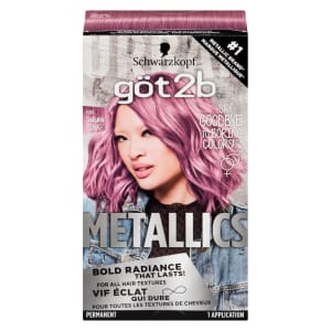 Schwarzkopf Göt2b Metallics Permanent M84 Sakura Pink