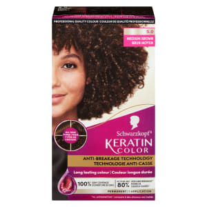 Schwarzkopf Keratin Color Professional Quality Colour 5.0 Medium Brown