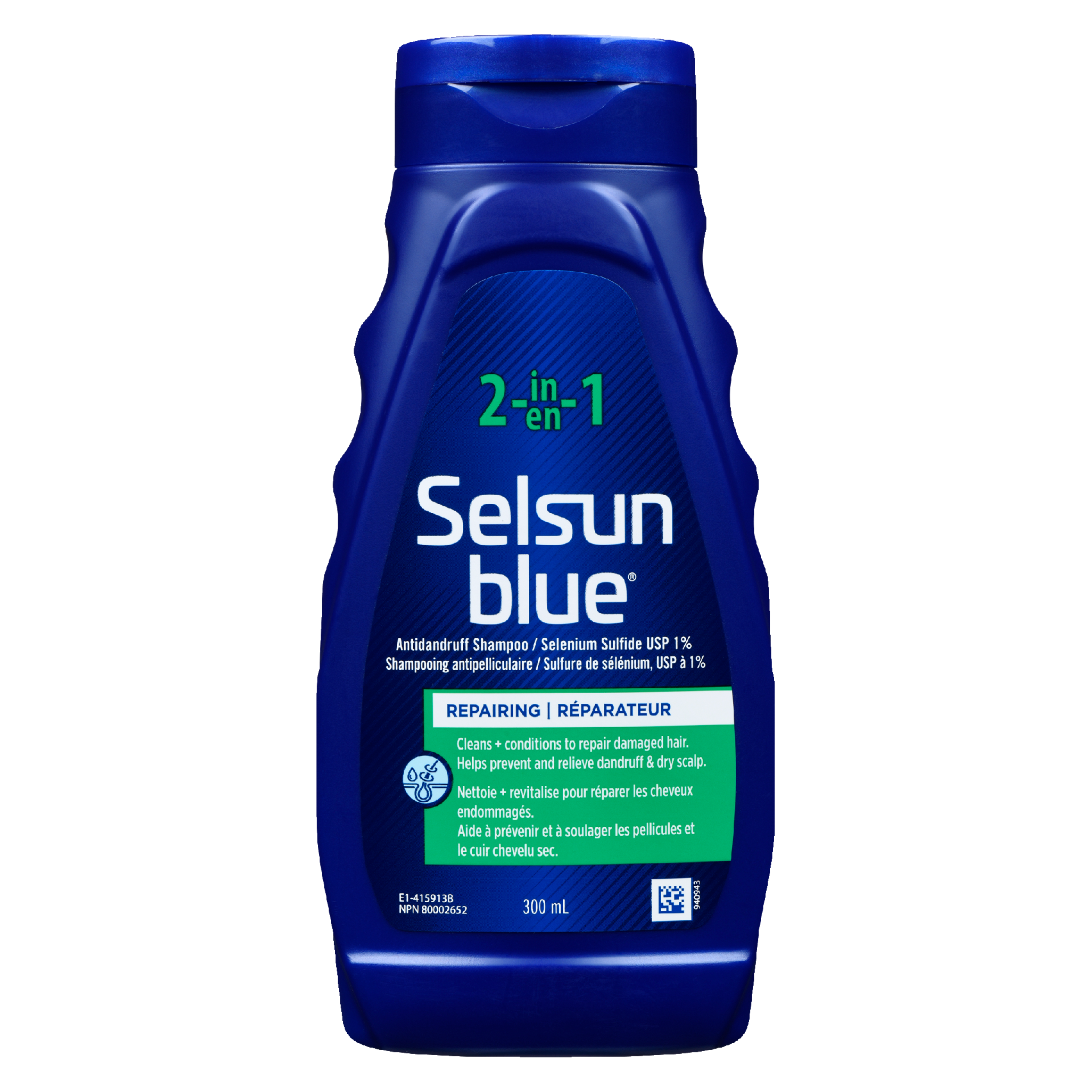Selsun Blue Antidandruff Shampoo 2-in-1 300 ml