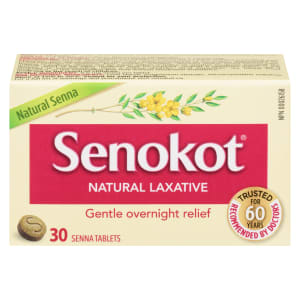 Senokot Natural Laxative 30 Senna Tablets