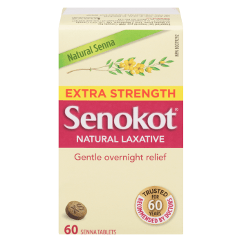 Senokot Natural Laxative Extra Strength 60 Senna Tablets