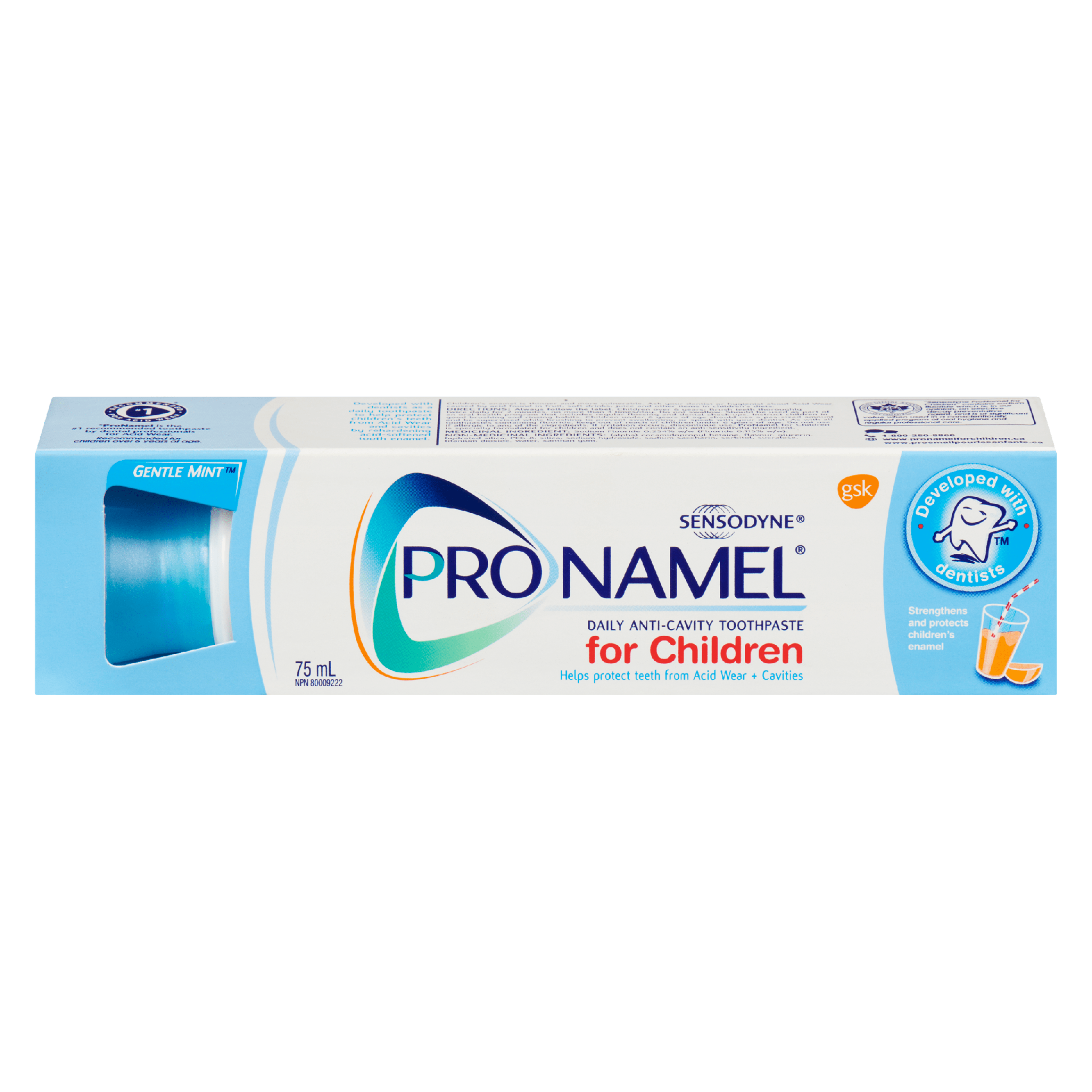 Sensodyne ProNamel Daily Anti-Cavity Toothpaste for Children Gentle Mint 75 ml
