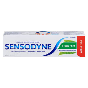 Sensodyne Toothpaste Fresh Mint Value Size 135 ml