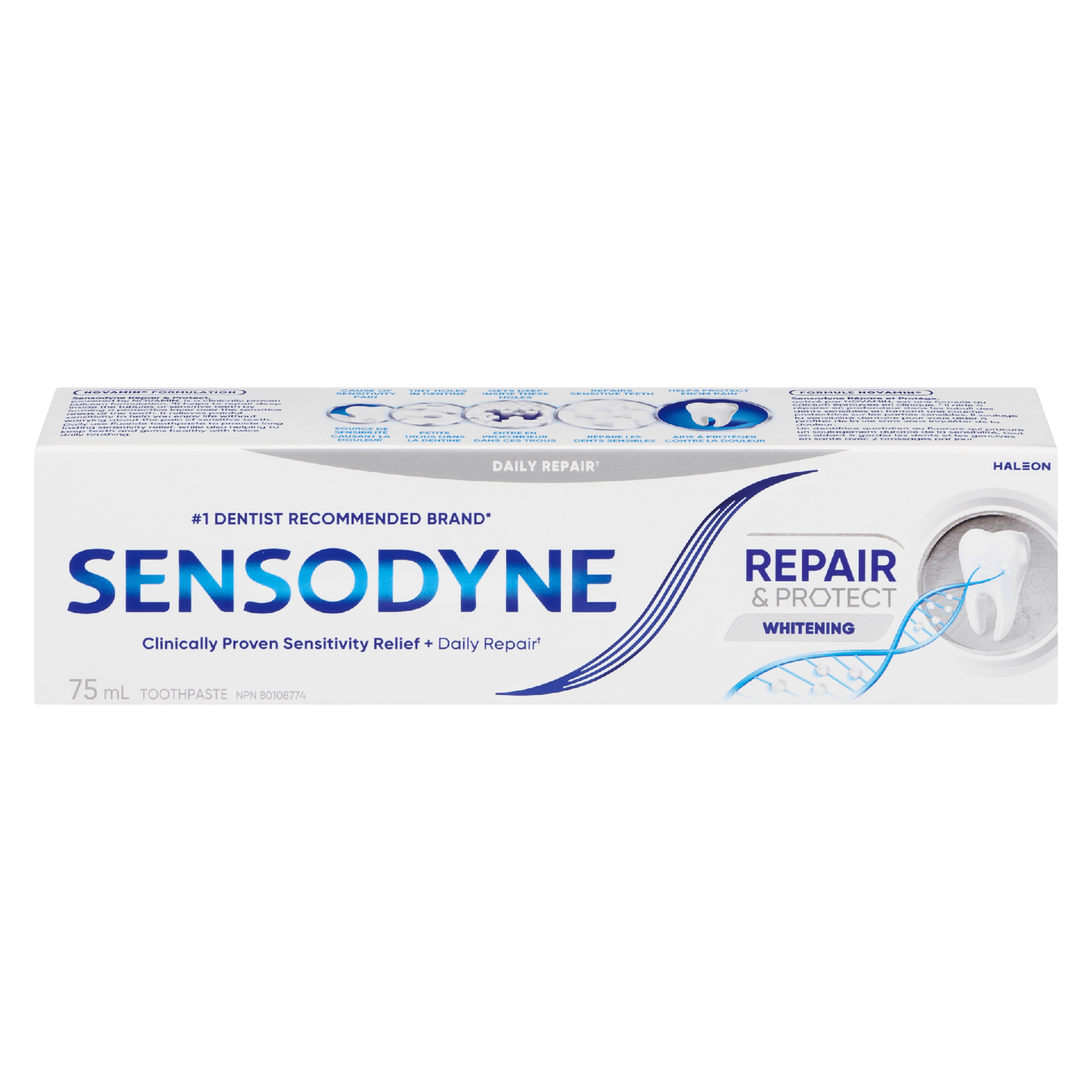 Sensodyne Toothpaste Repair & Protect Whitening 75 ml