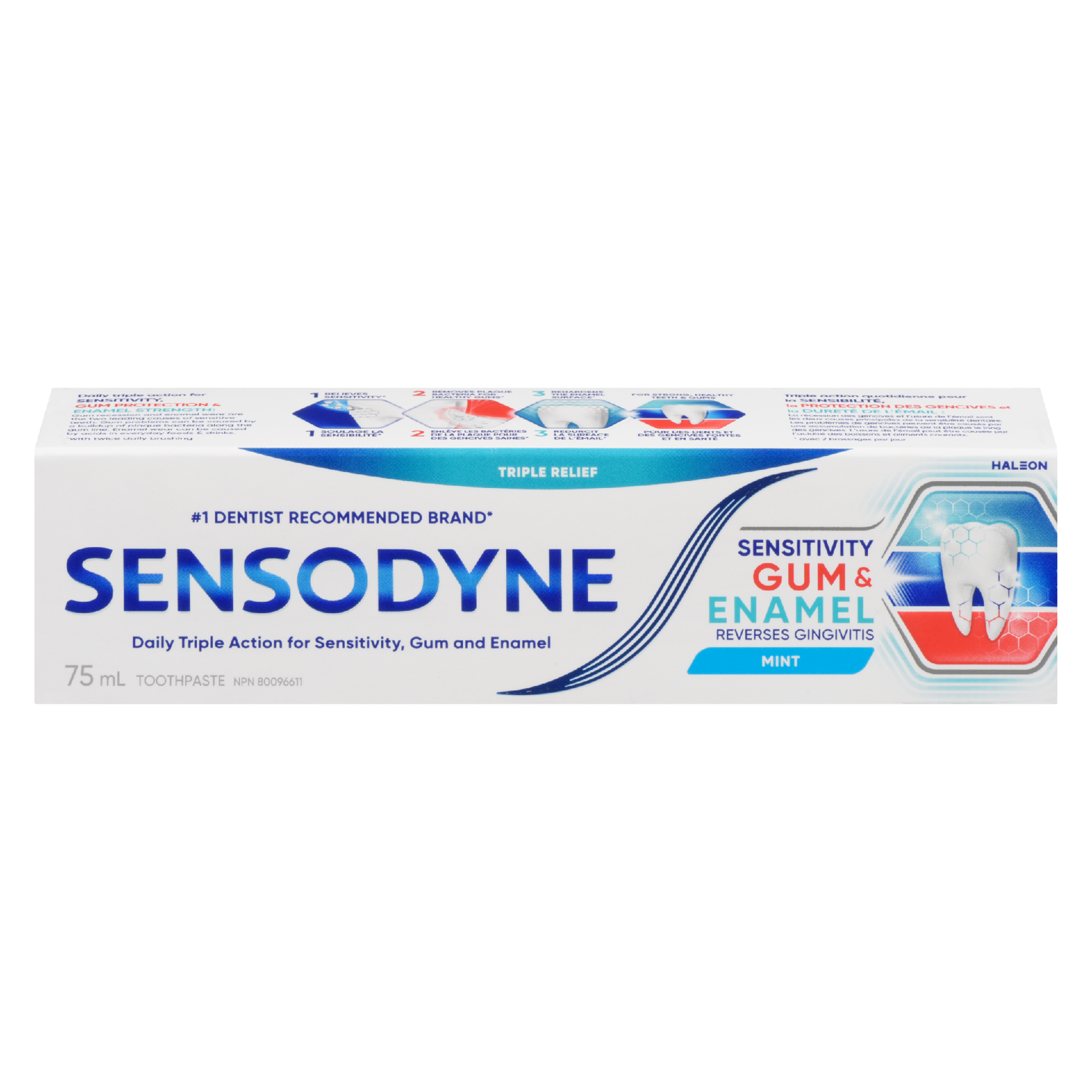 Sensodyne Toothpaste Sensitivity Gum & Enamel Mint 75 ml